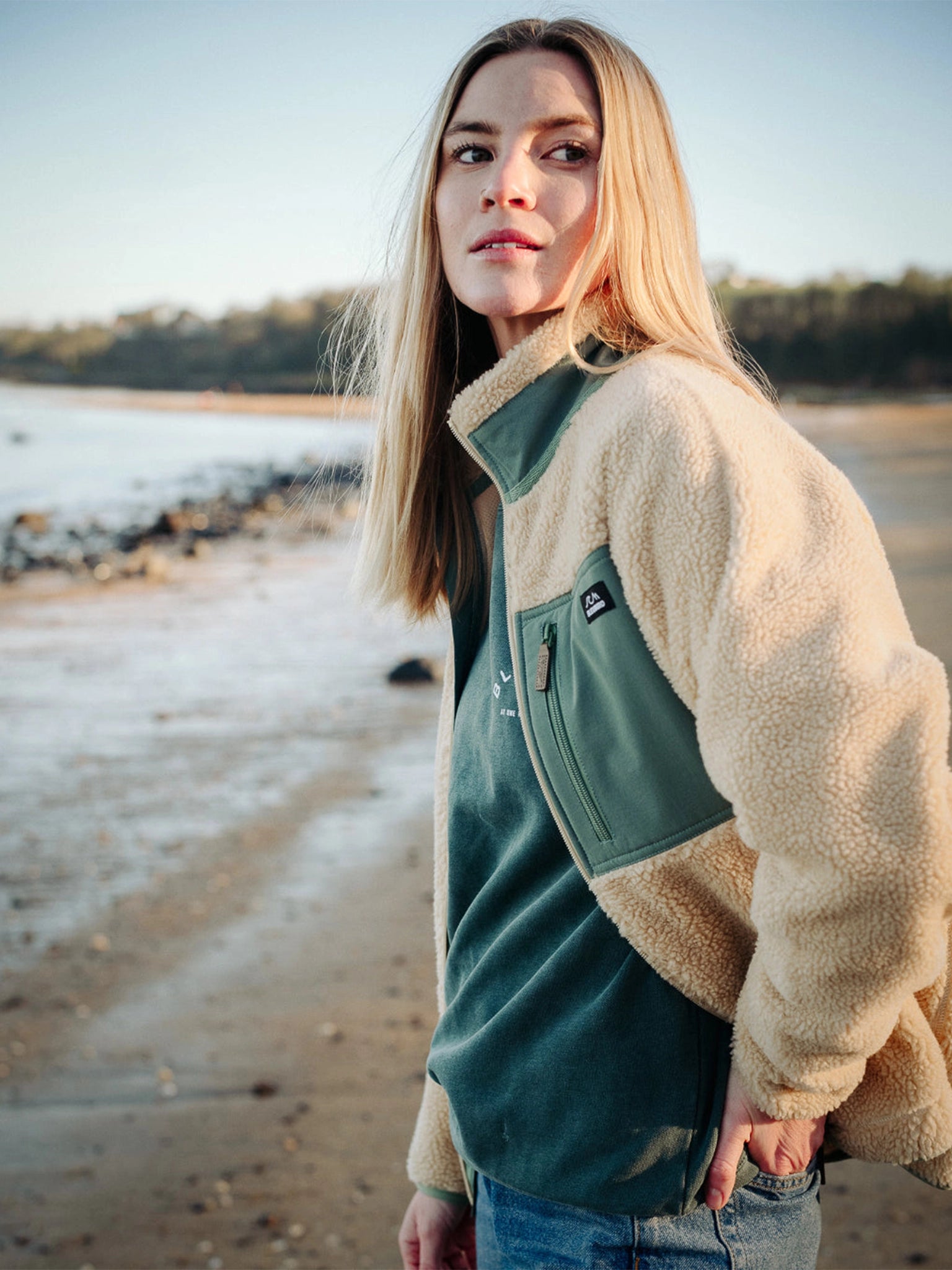 Sherpa Fleece - Beige