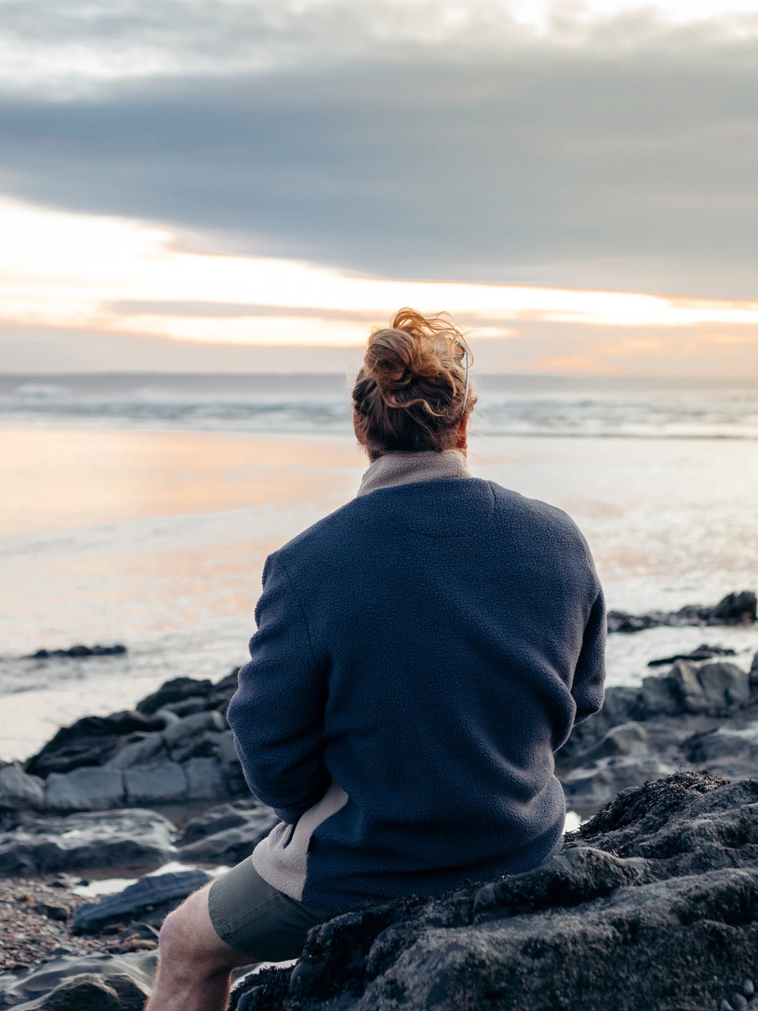 Sierra Fleece - Navy