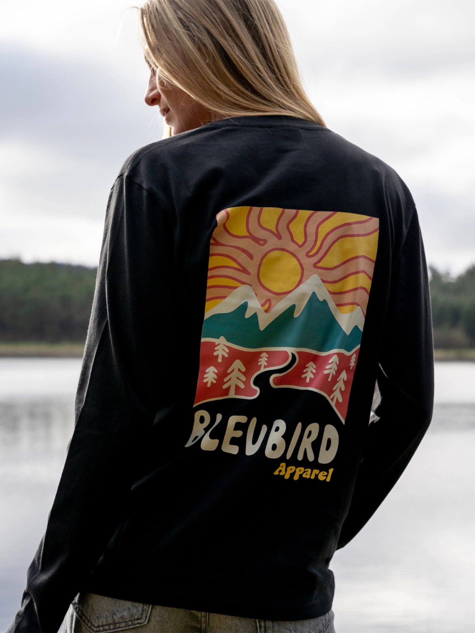 Road Out LS Tee - Black