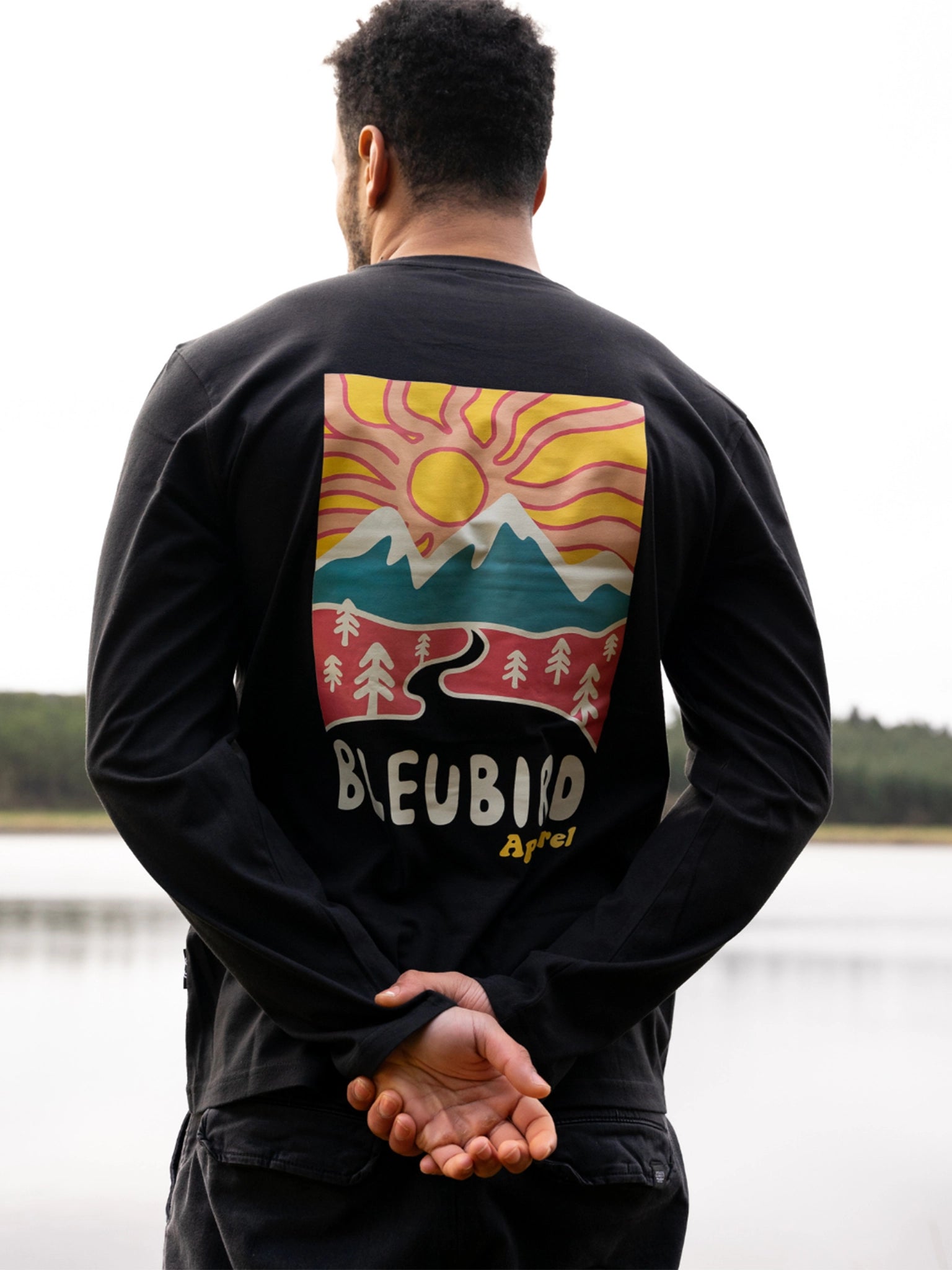 Road Out LS Tee - Black