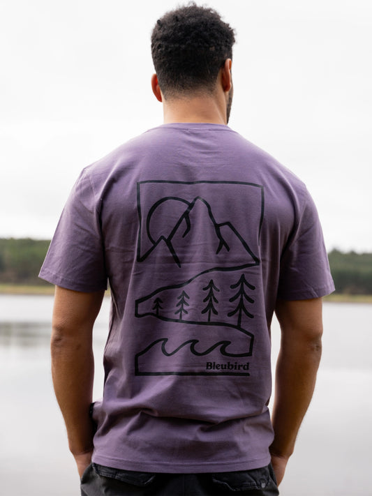 Alpine Tee - Plum