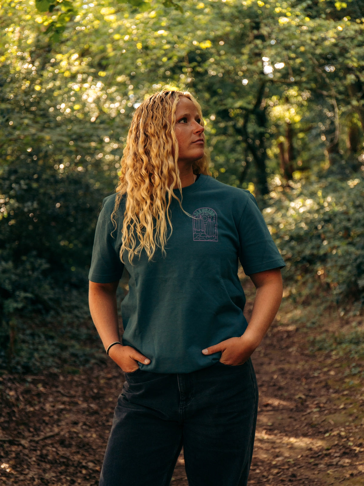 Cascade Tee - Marine