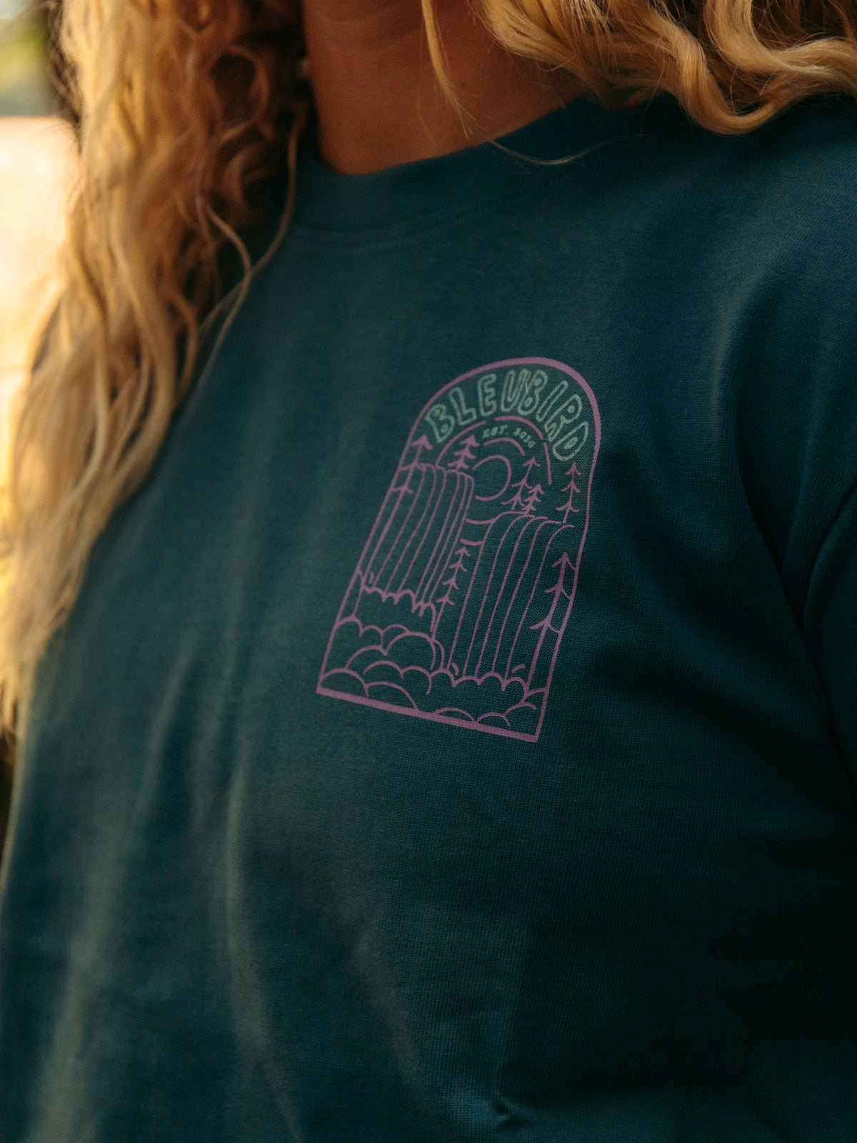 Cascade Tee - Marine