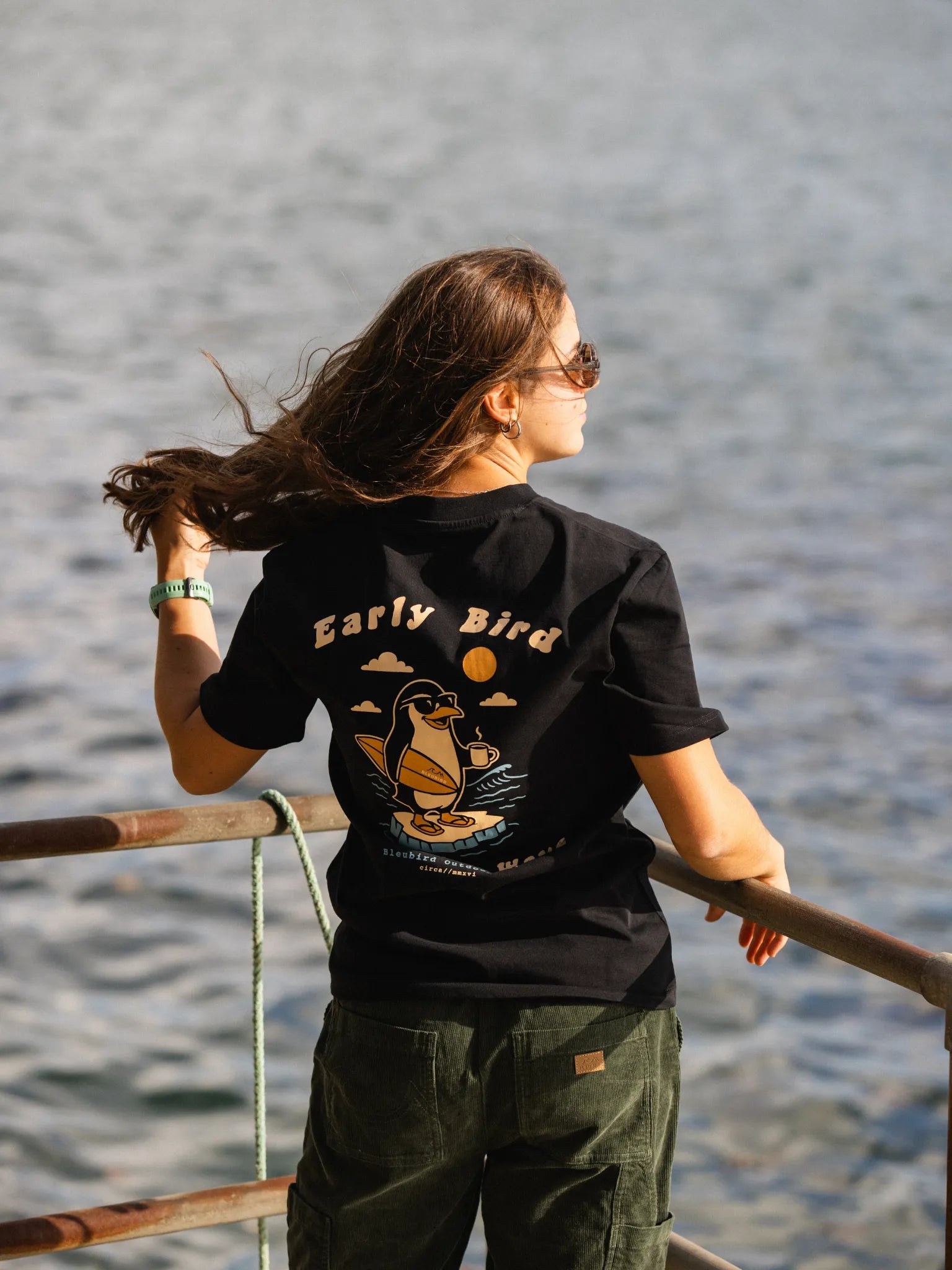 Early Bird Tee - Black