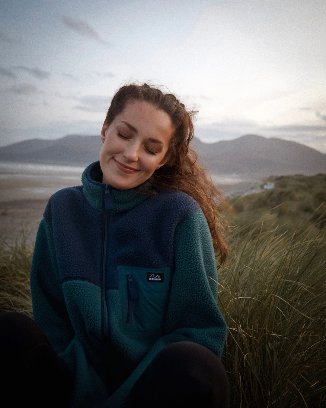 Polar Full Zip Fleece - Teal