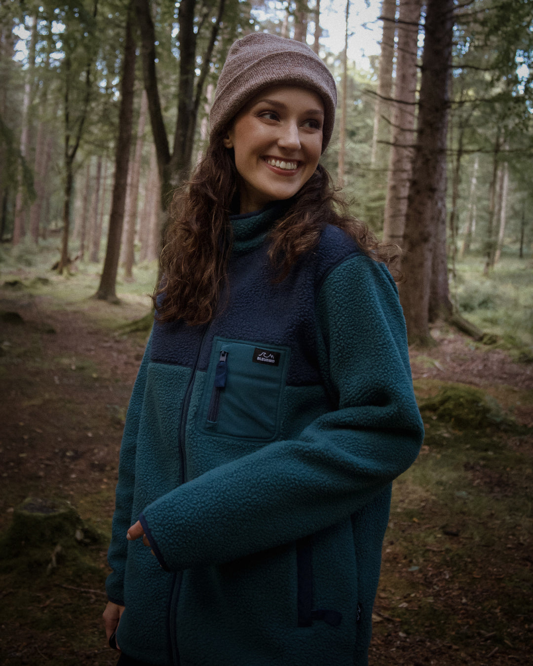 Polar Full Zip Fleece - Teal