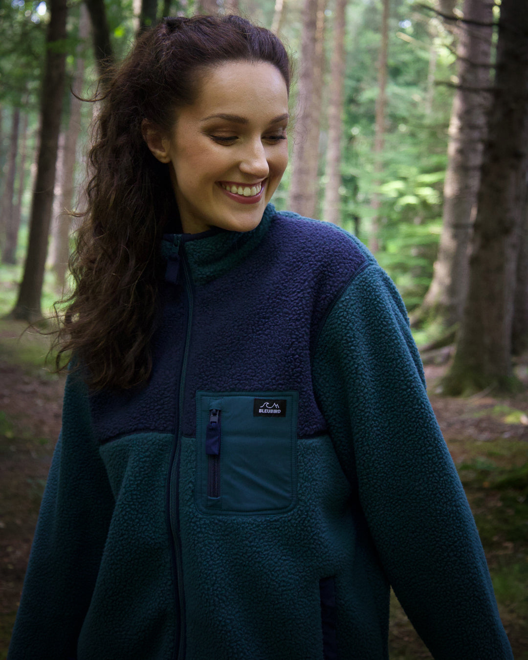 Polar Full Zip Fleece - Teal