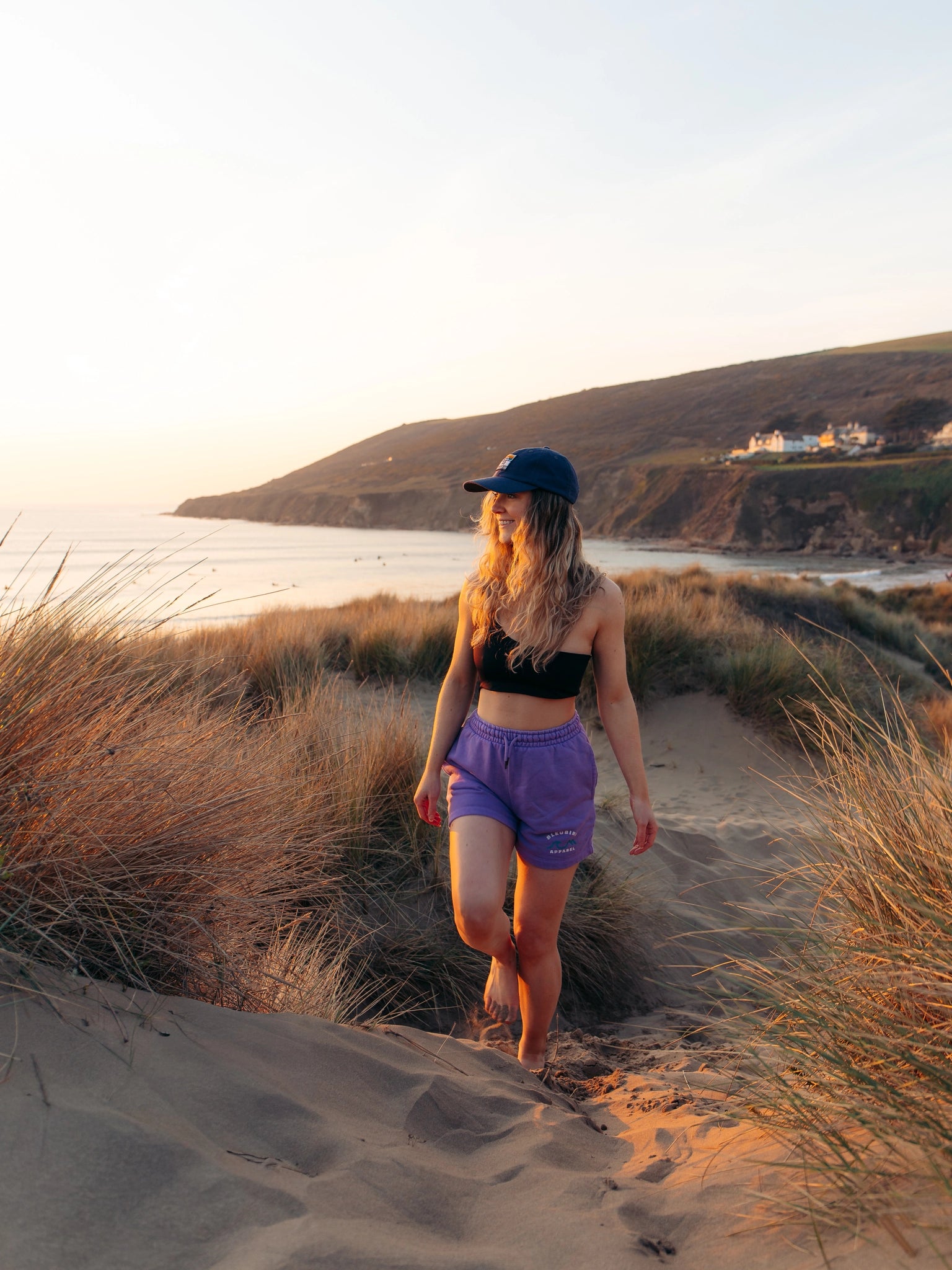 Violet Horizon Womens Shorts