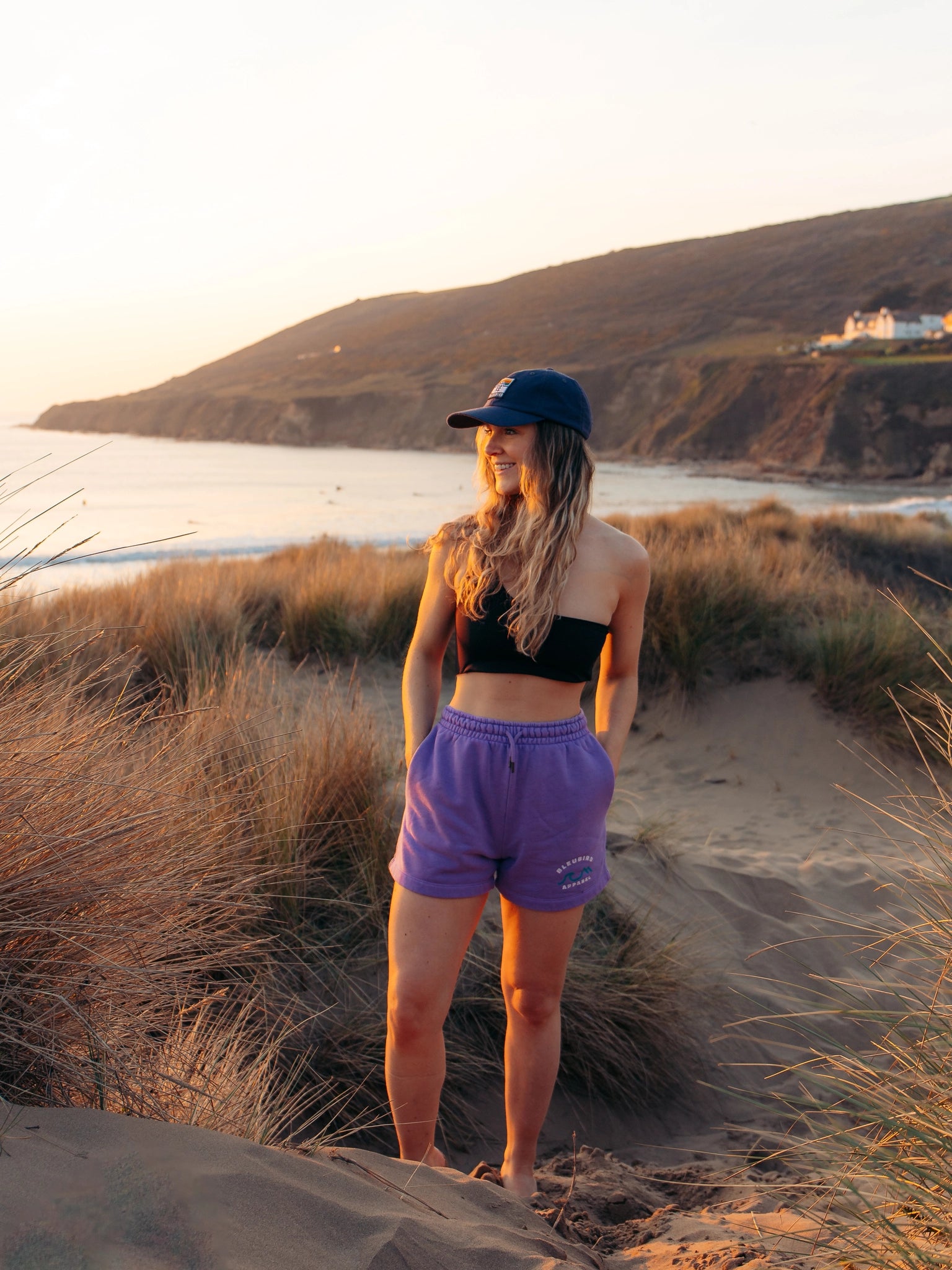 Violet Horizon Womens Shorts