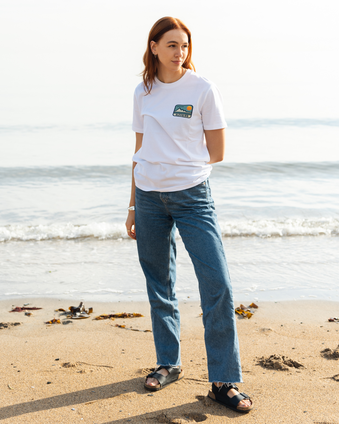 S/Y - Wander Tee - White -XL
