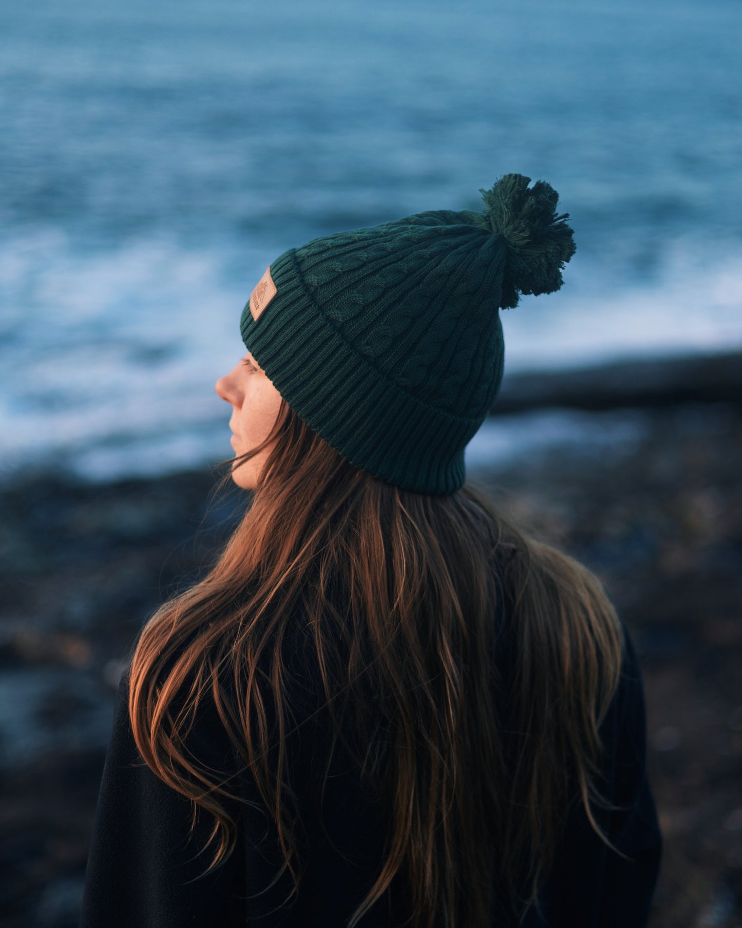 Bobble Beanie Recycled - Willow