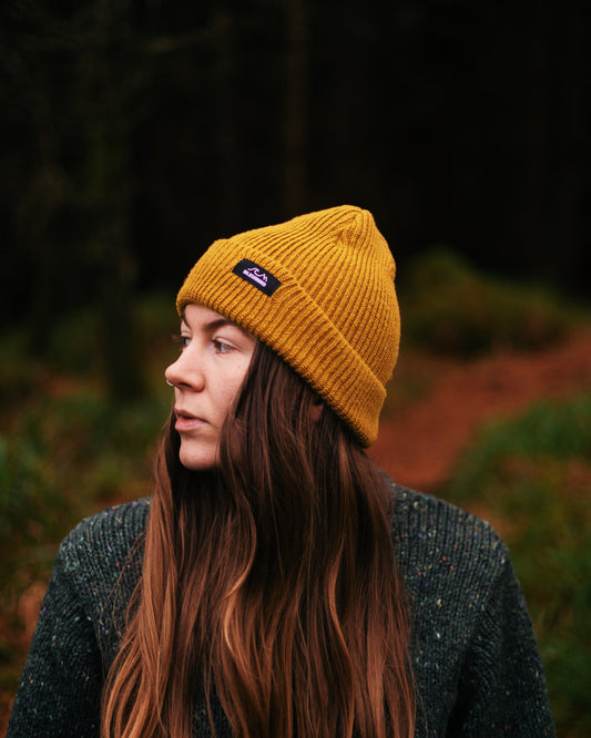 Fisher Beanie Recycled - Yellow