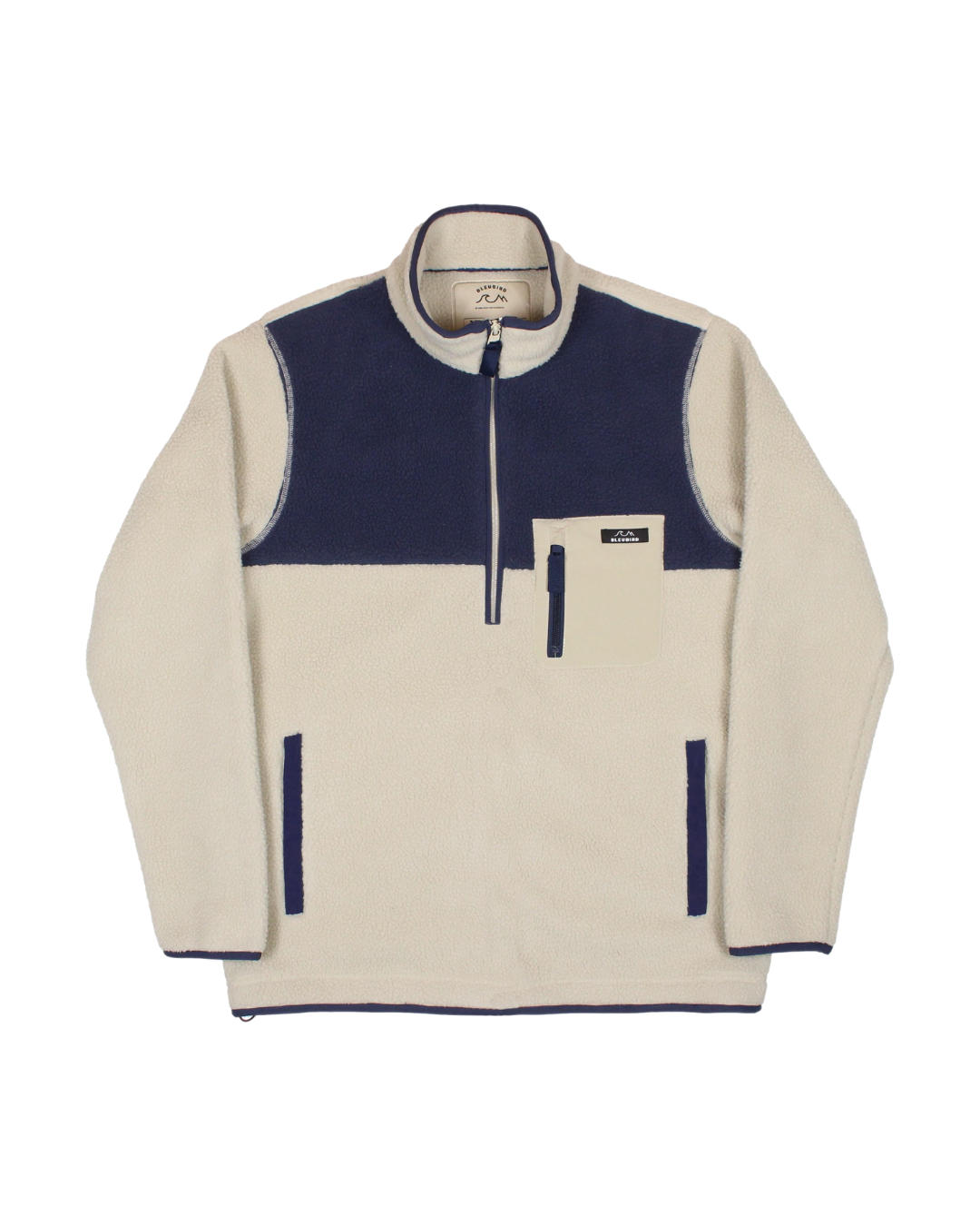 Polar 1/4 Zip Fleece - Beige