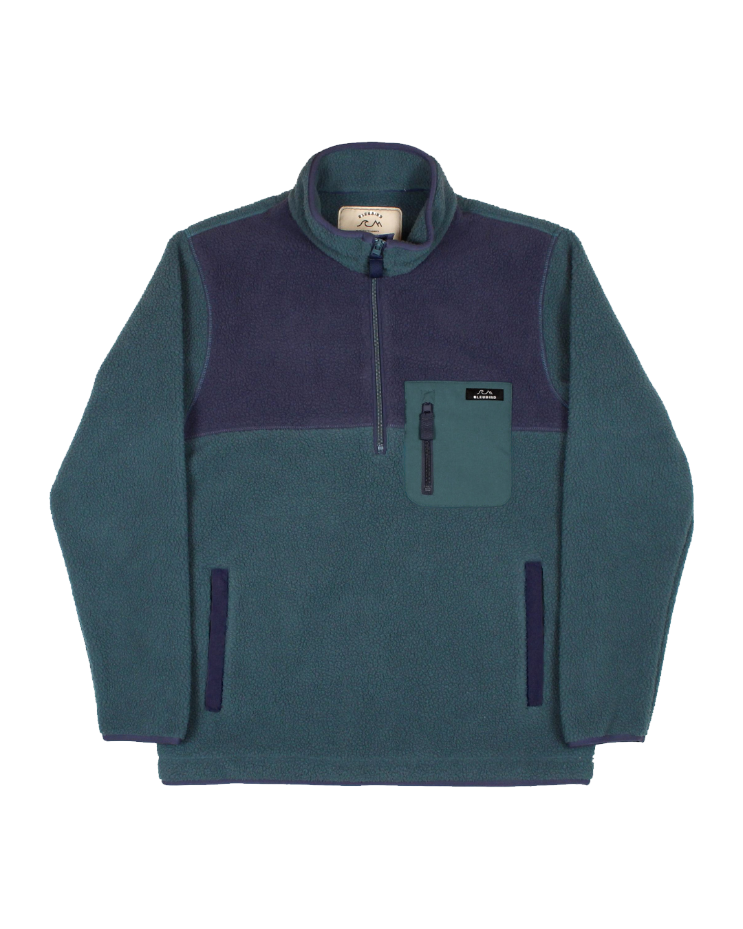 Polar 1/4 Zip Fleece - Teal