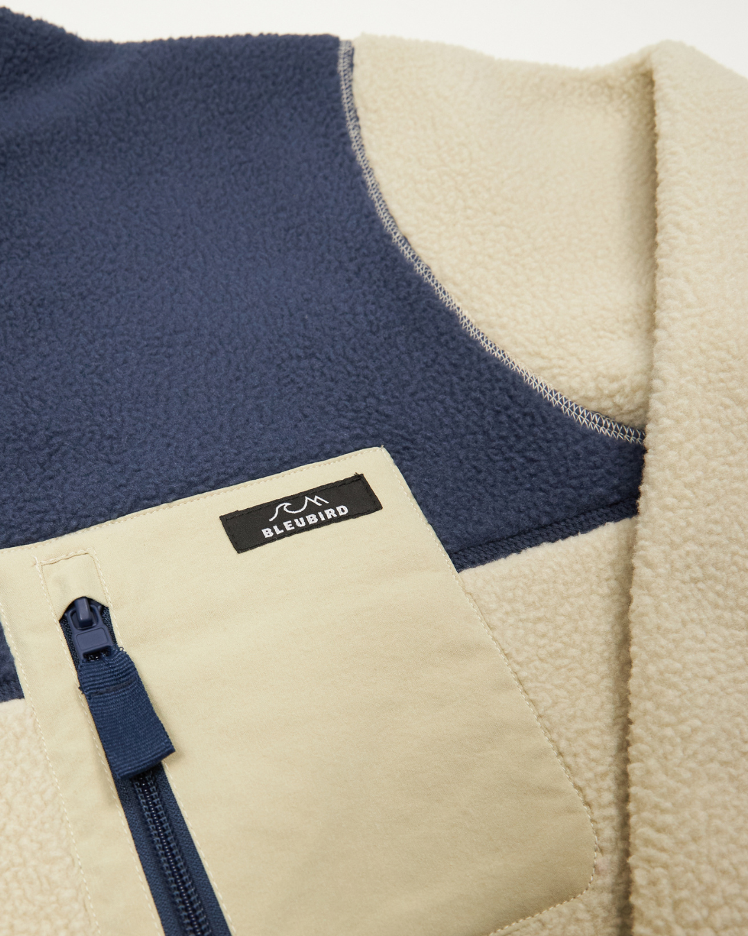 Polar 1/4 Zip Fleece - Beige