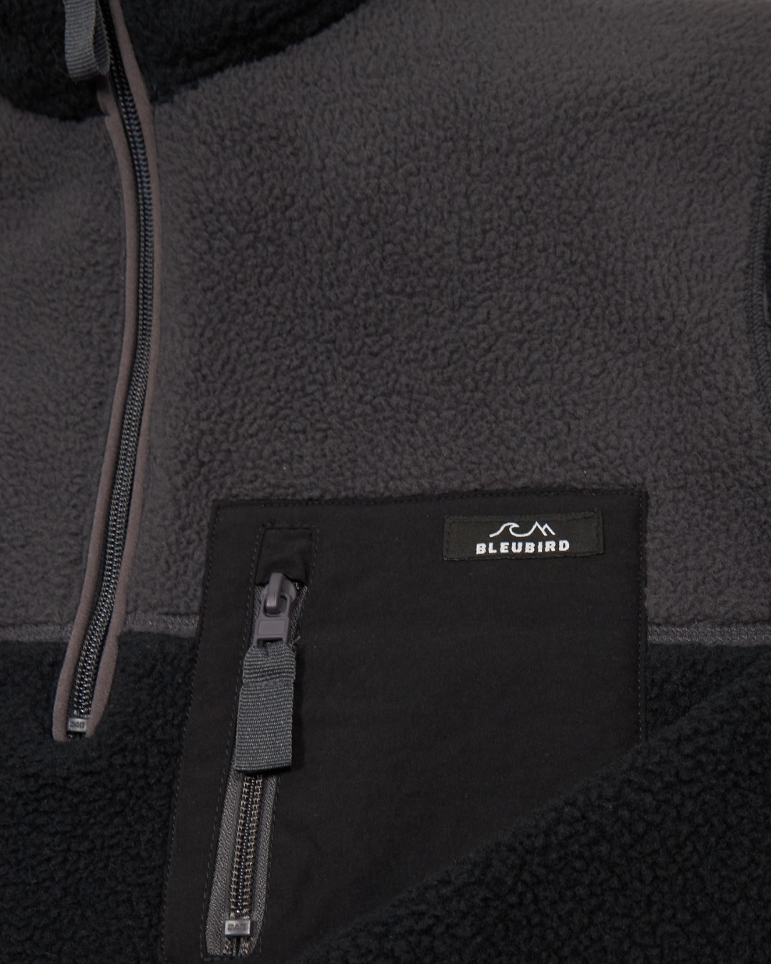 Polar 1/4 Zip Fleece - Charcoal