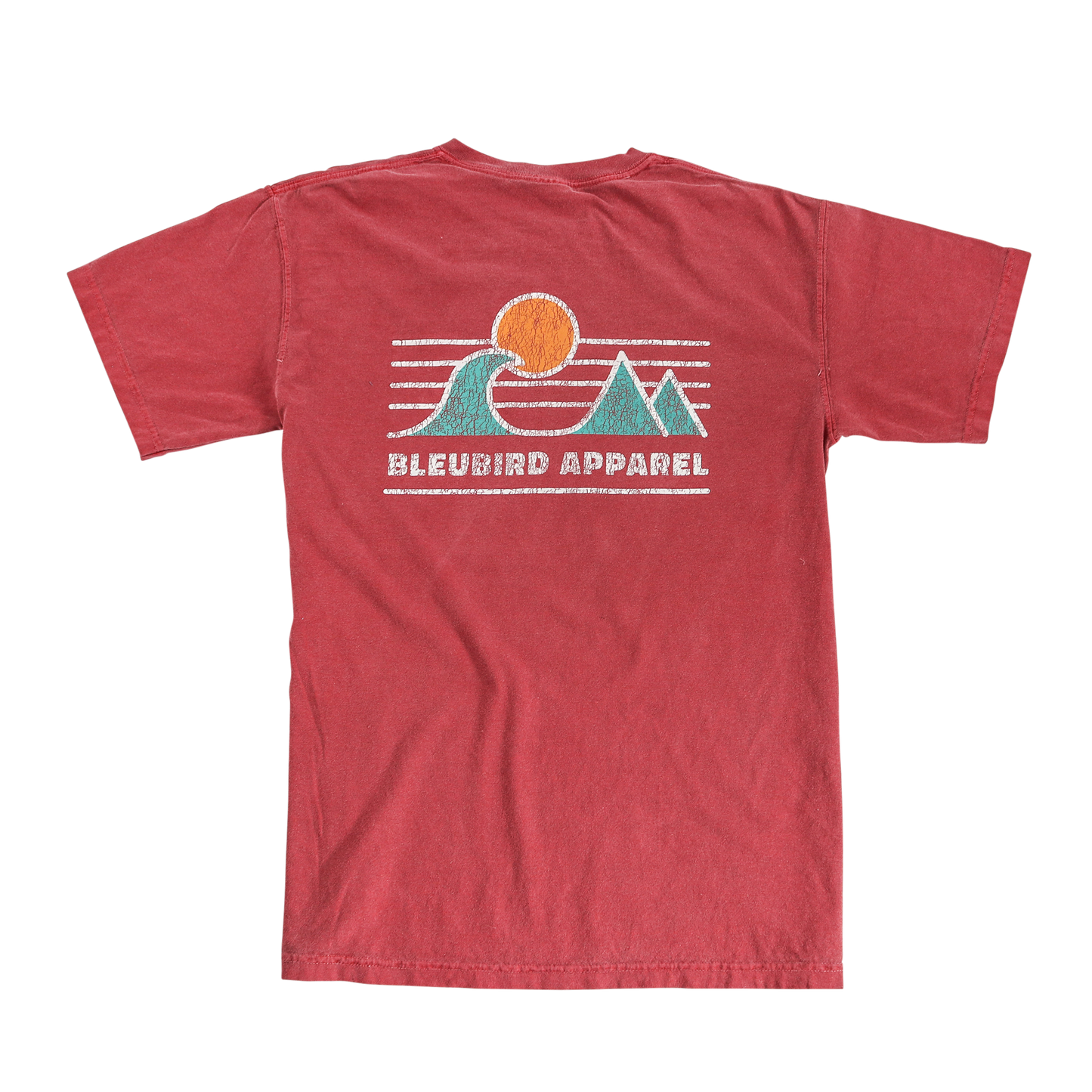 Crimson Horizon Tee