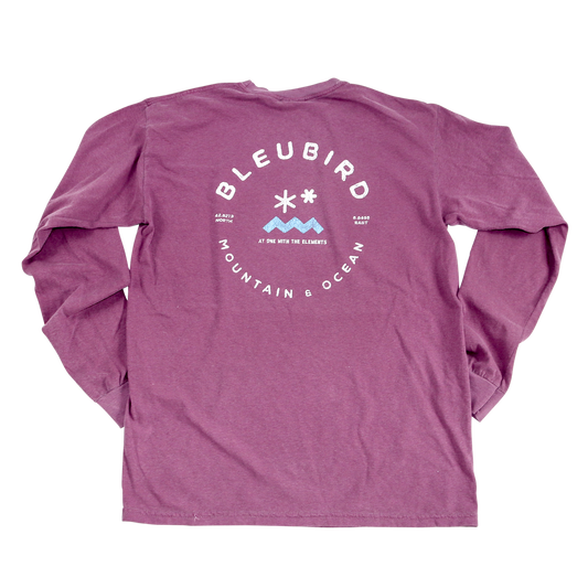 Berry Long Sleeve Tee