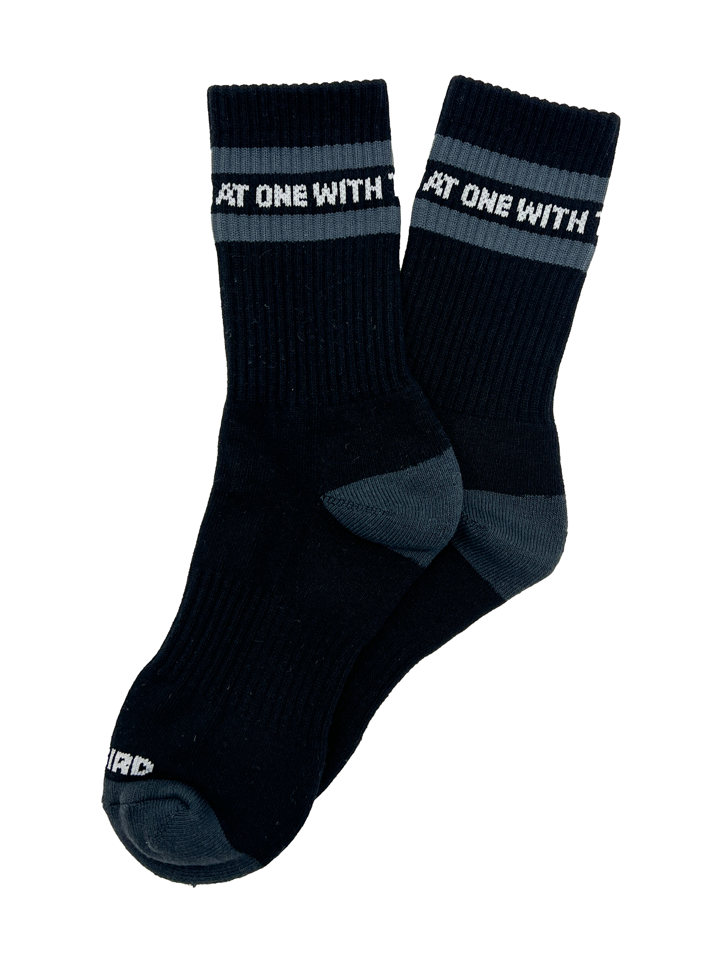 Saga Crew Socks - Black