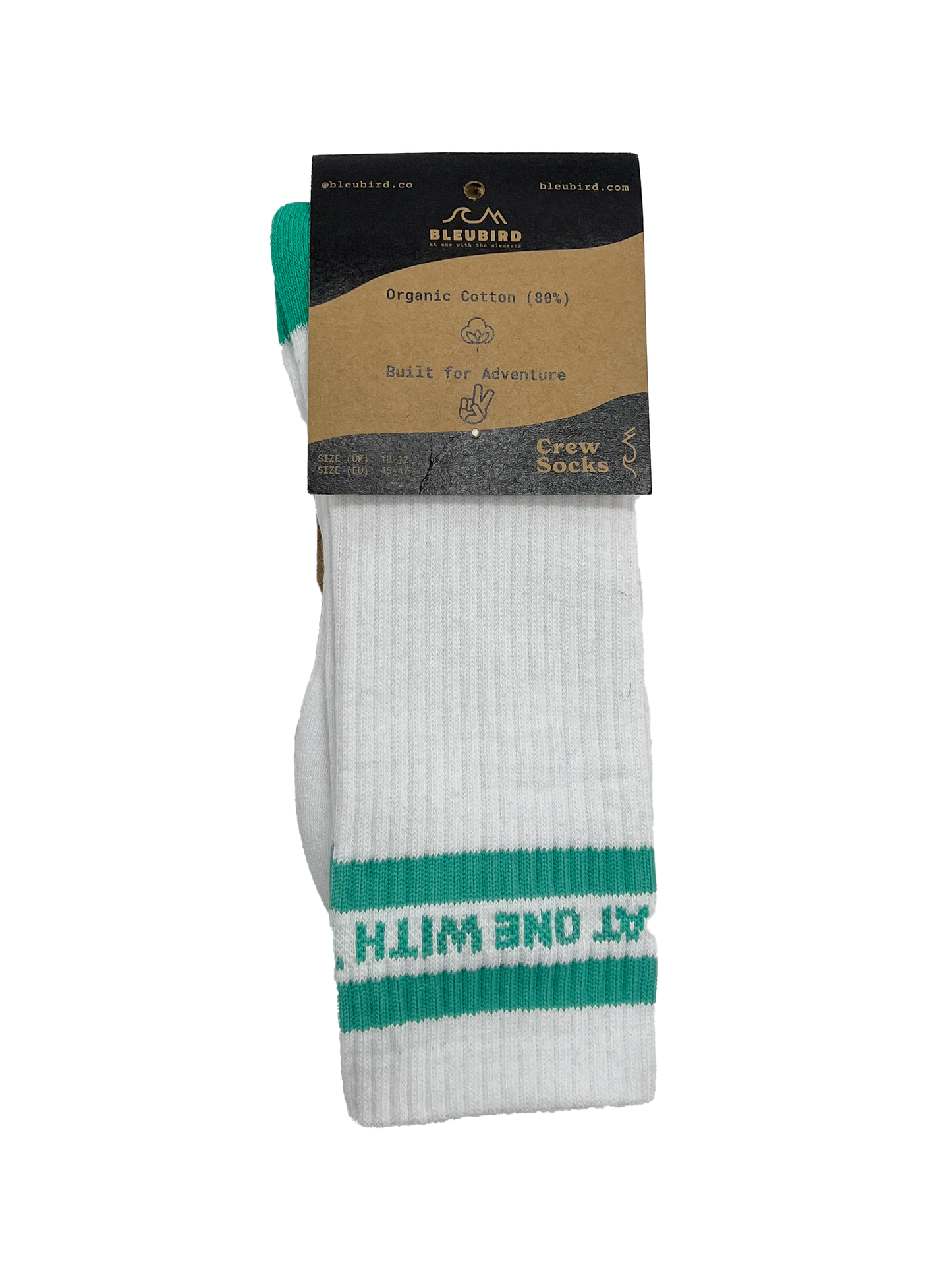 Saga Crew Socks - Emerald