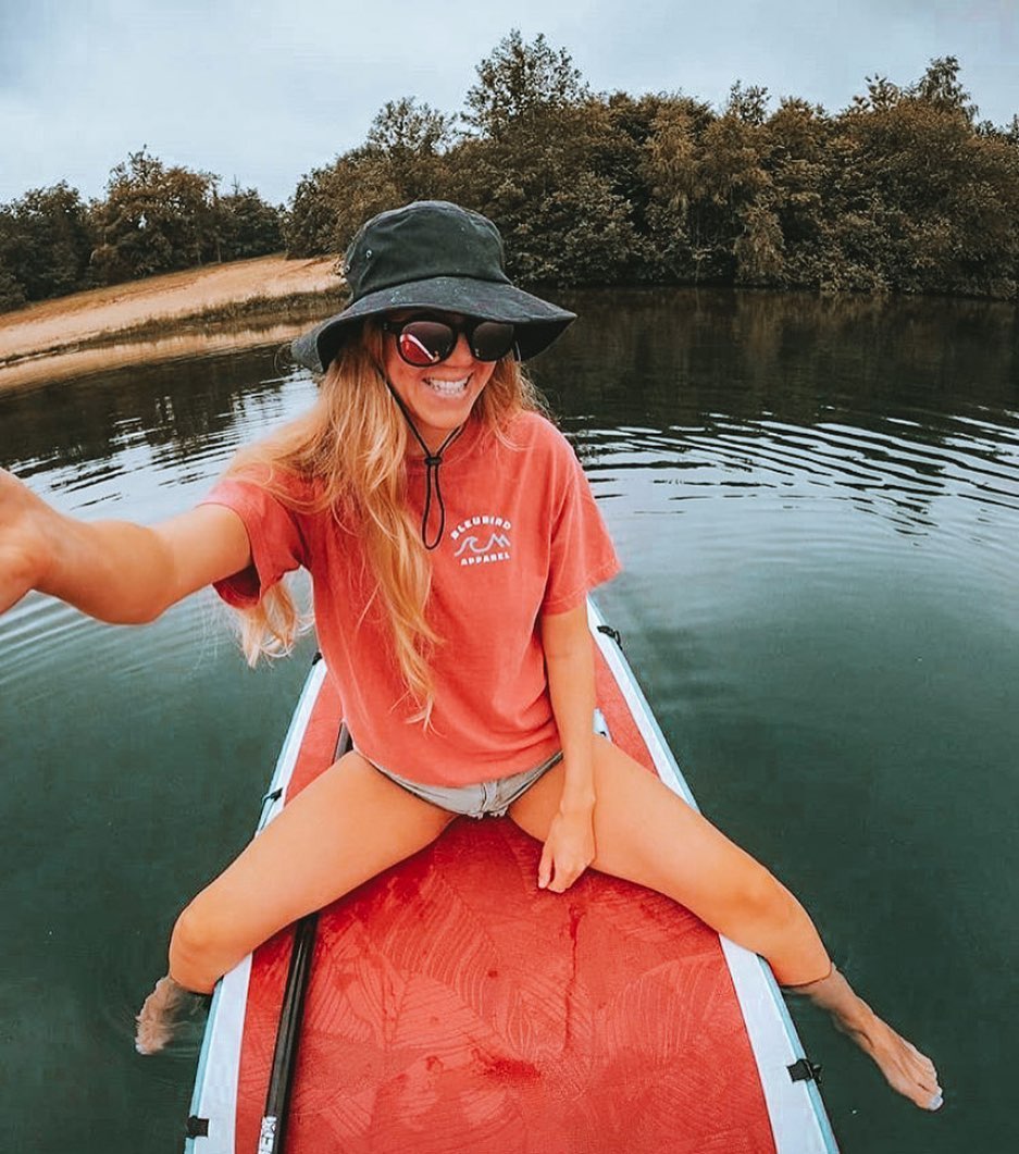 Crimson Horizon Tee