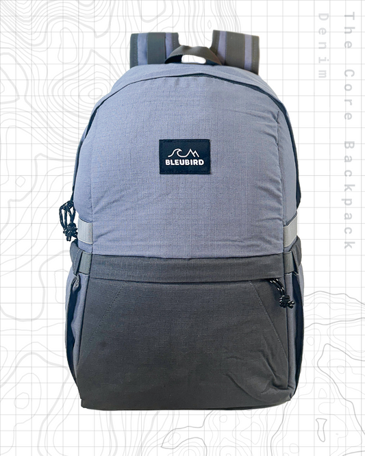 The Core Backpack - Denim