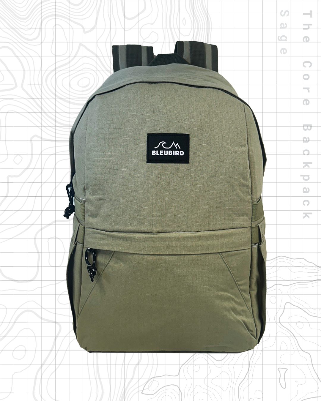 The Core Backpack - Sage – Bleubird