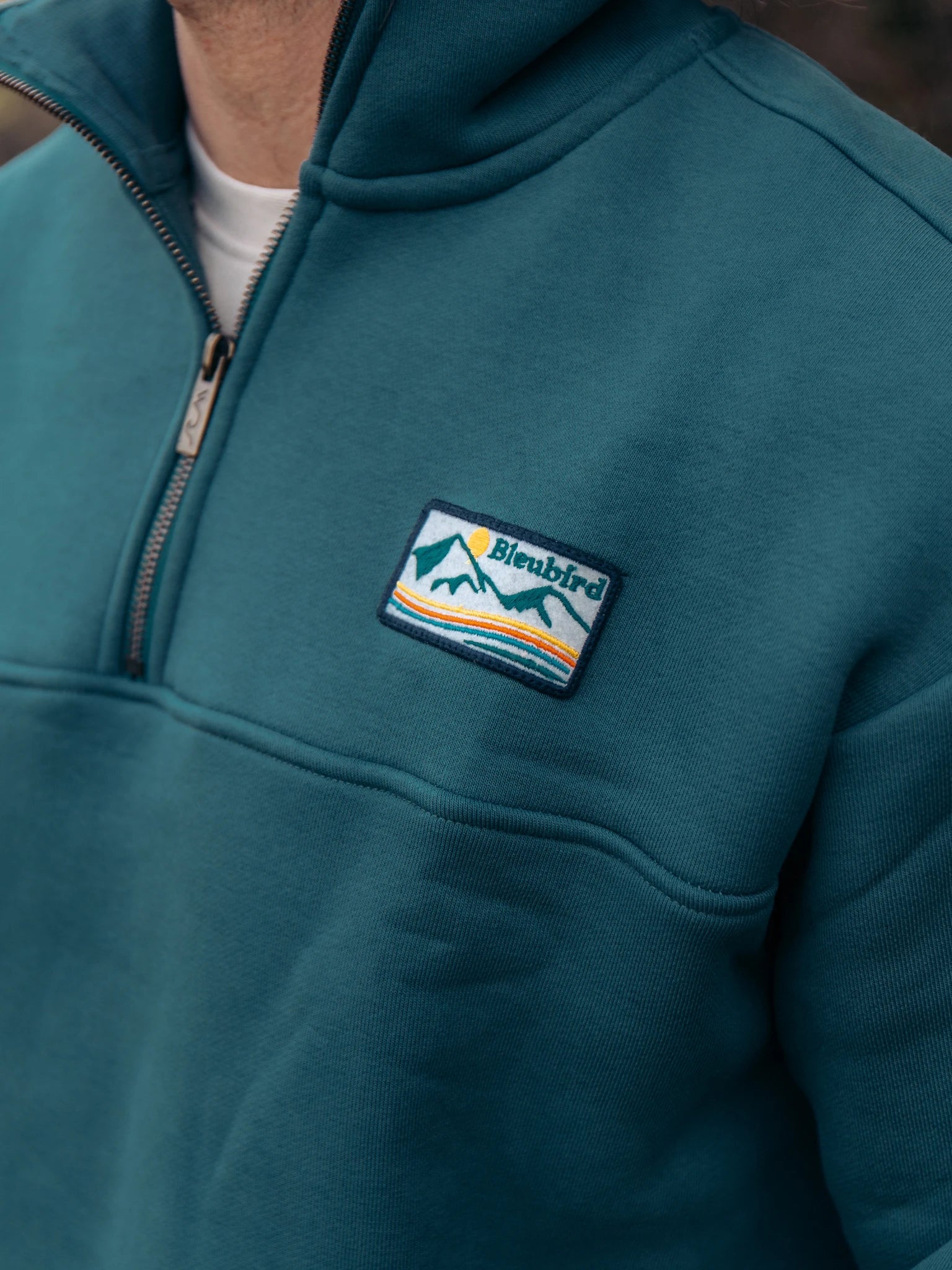 Bracken Quarter Zip - Marine