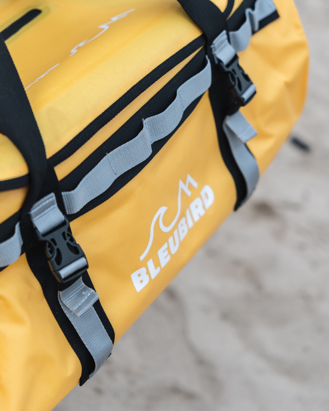 Waterproof Duffle Bag 55L - Yellow – Bleubird