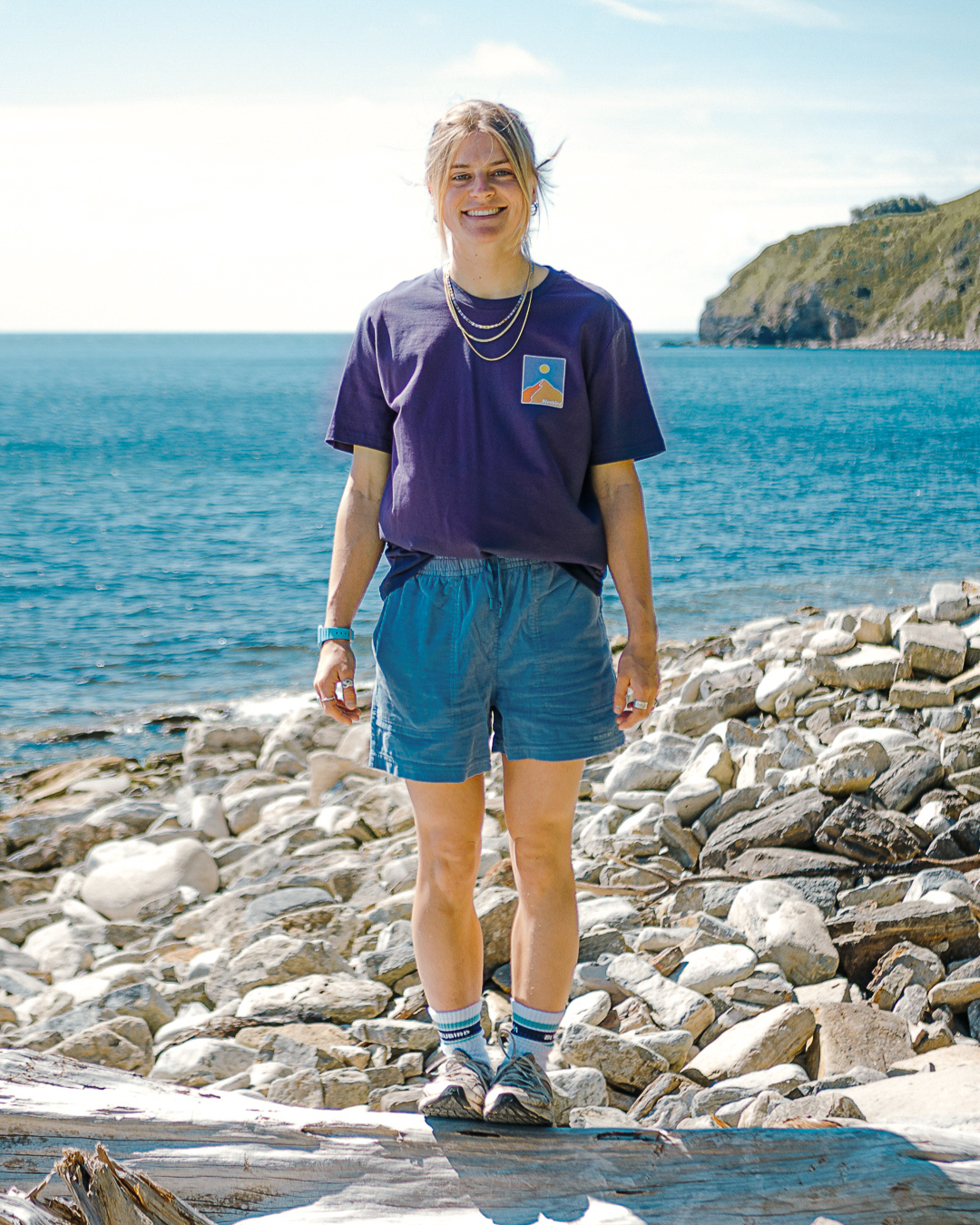 S/Y - Picos Tee - Indigo