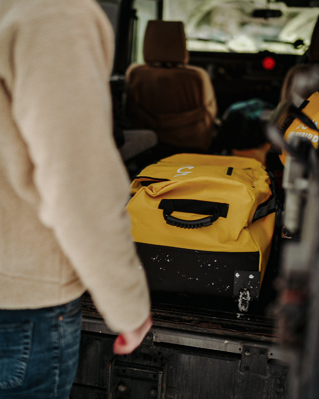 S/Y - Waterproof Duffle 100L - Yellow