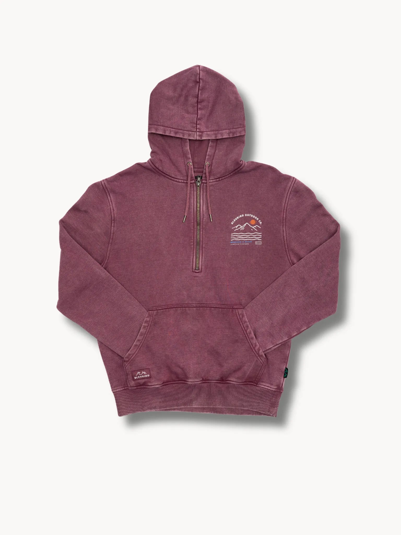 Berry Dawn Zipper Hood