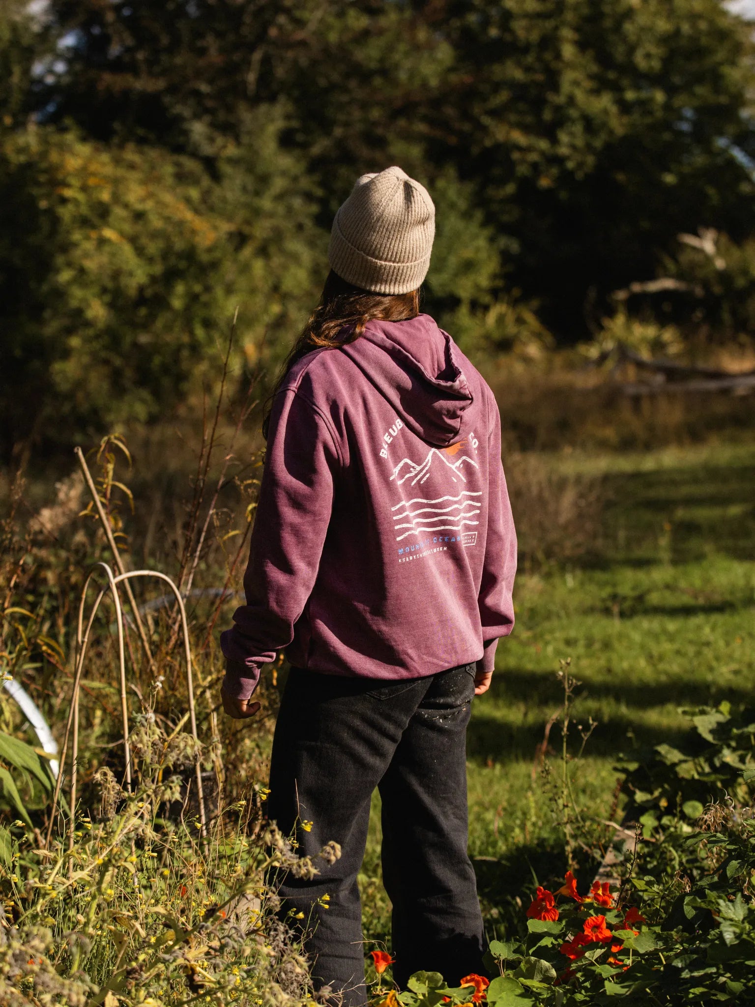 Berry Dawn Zipper Hood