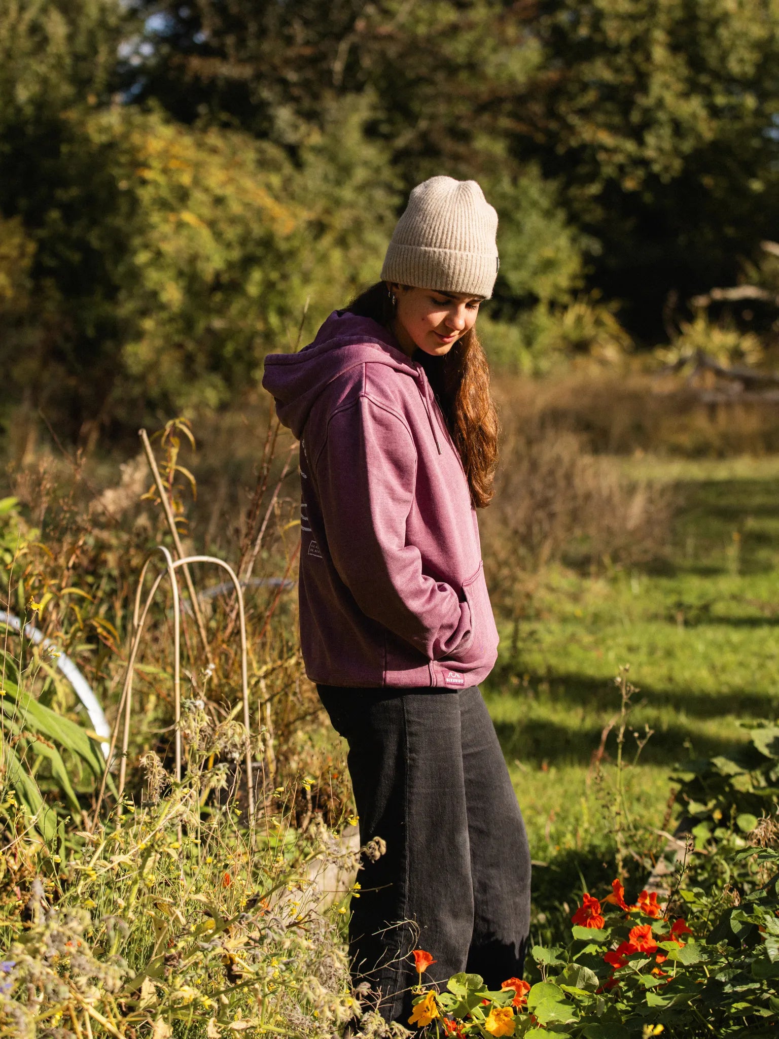 Berry Dawn Zipper Hood