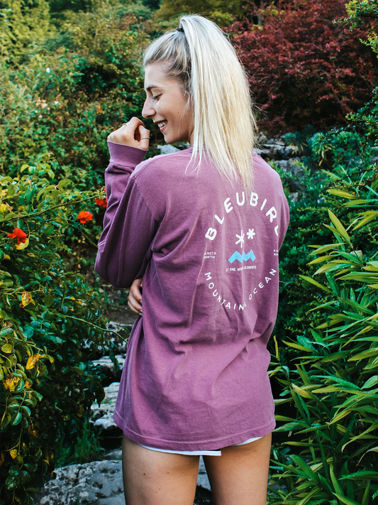 Berry Long Sleeve Tee