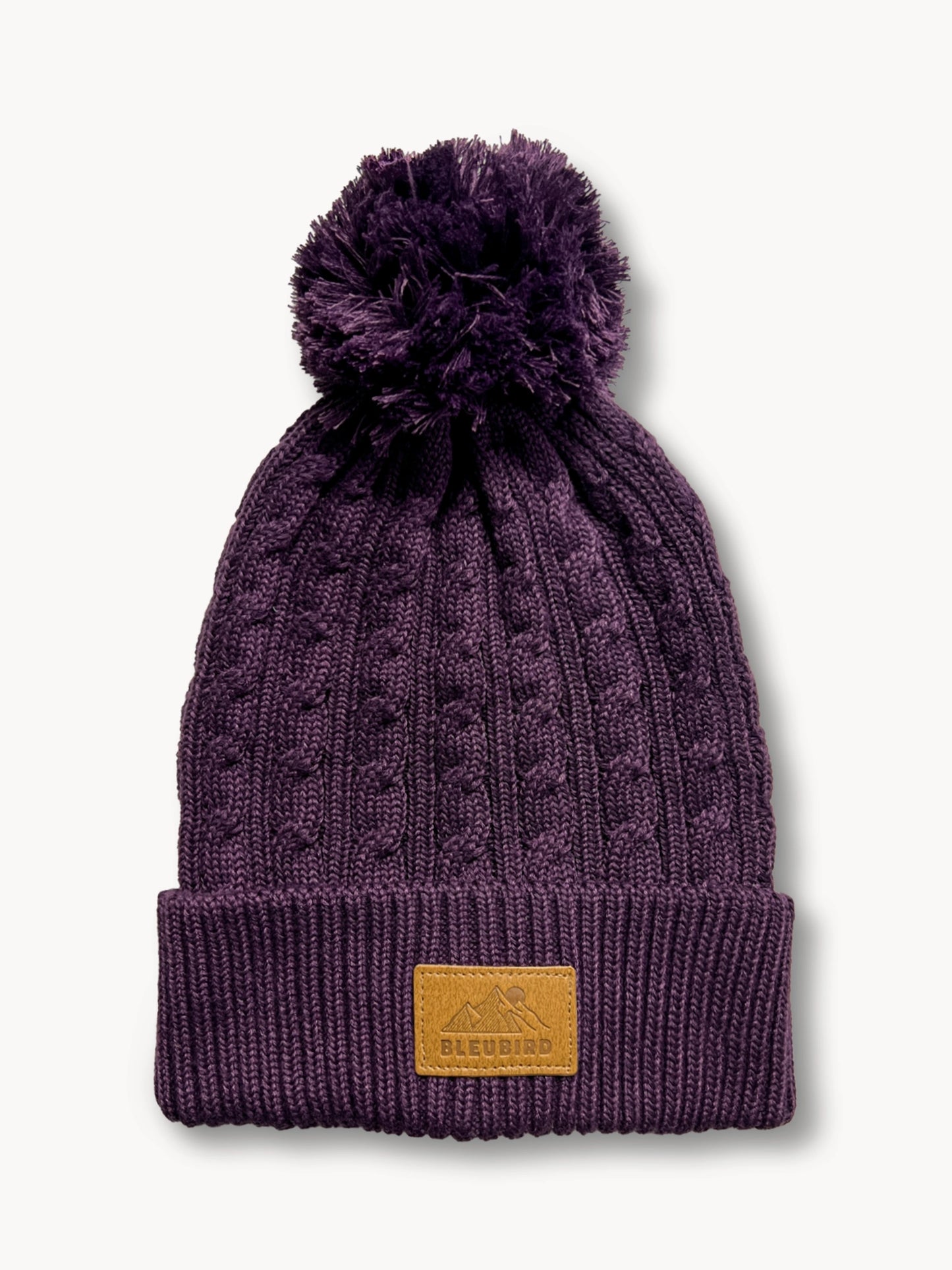 Bobble Beanie Recycled - Berry