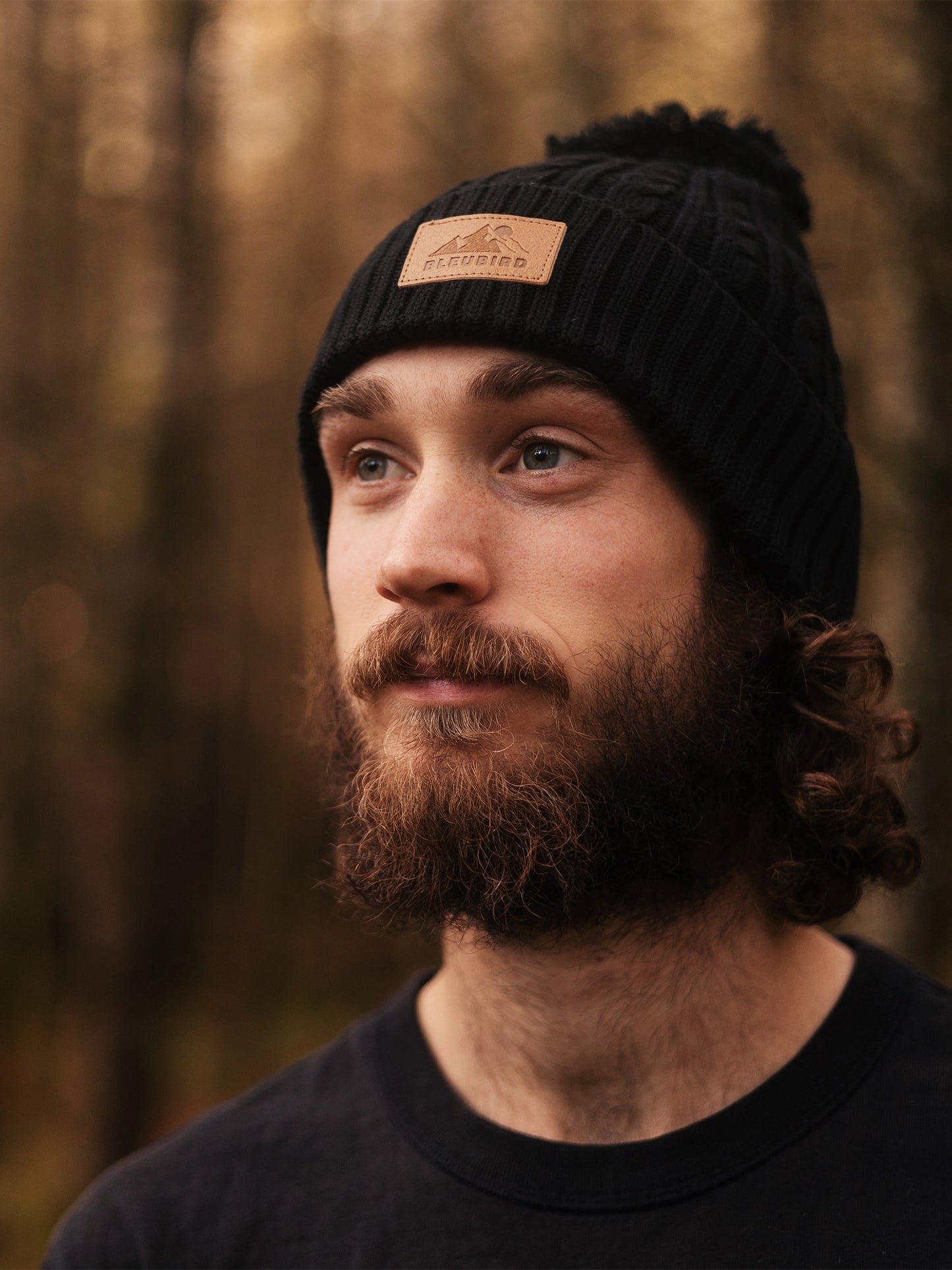 Bobble Beanie Recycled - Black