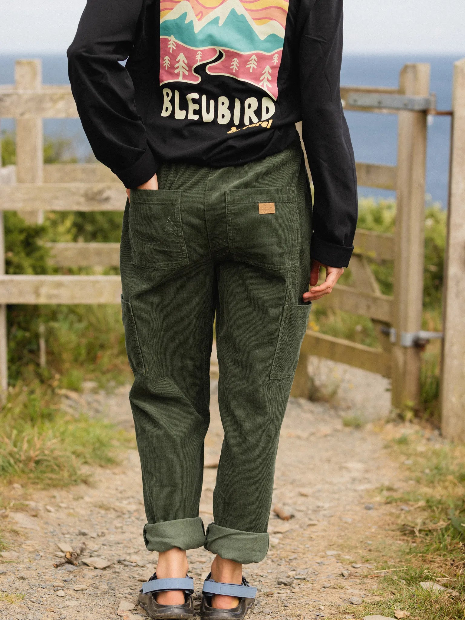 Cedar Cord Trousers - Forest