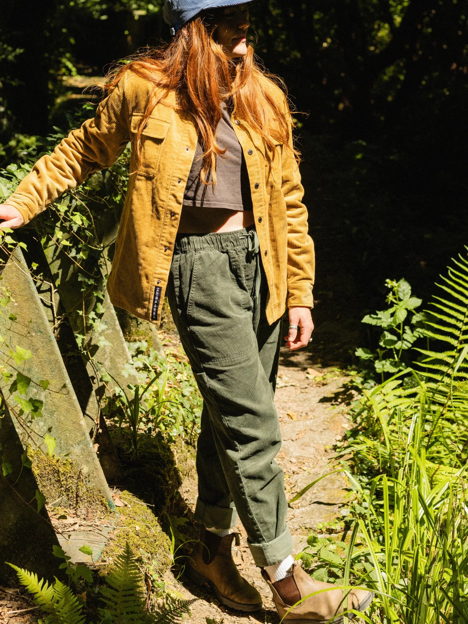 Cedar Cord Trousers - Forest