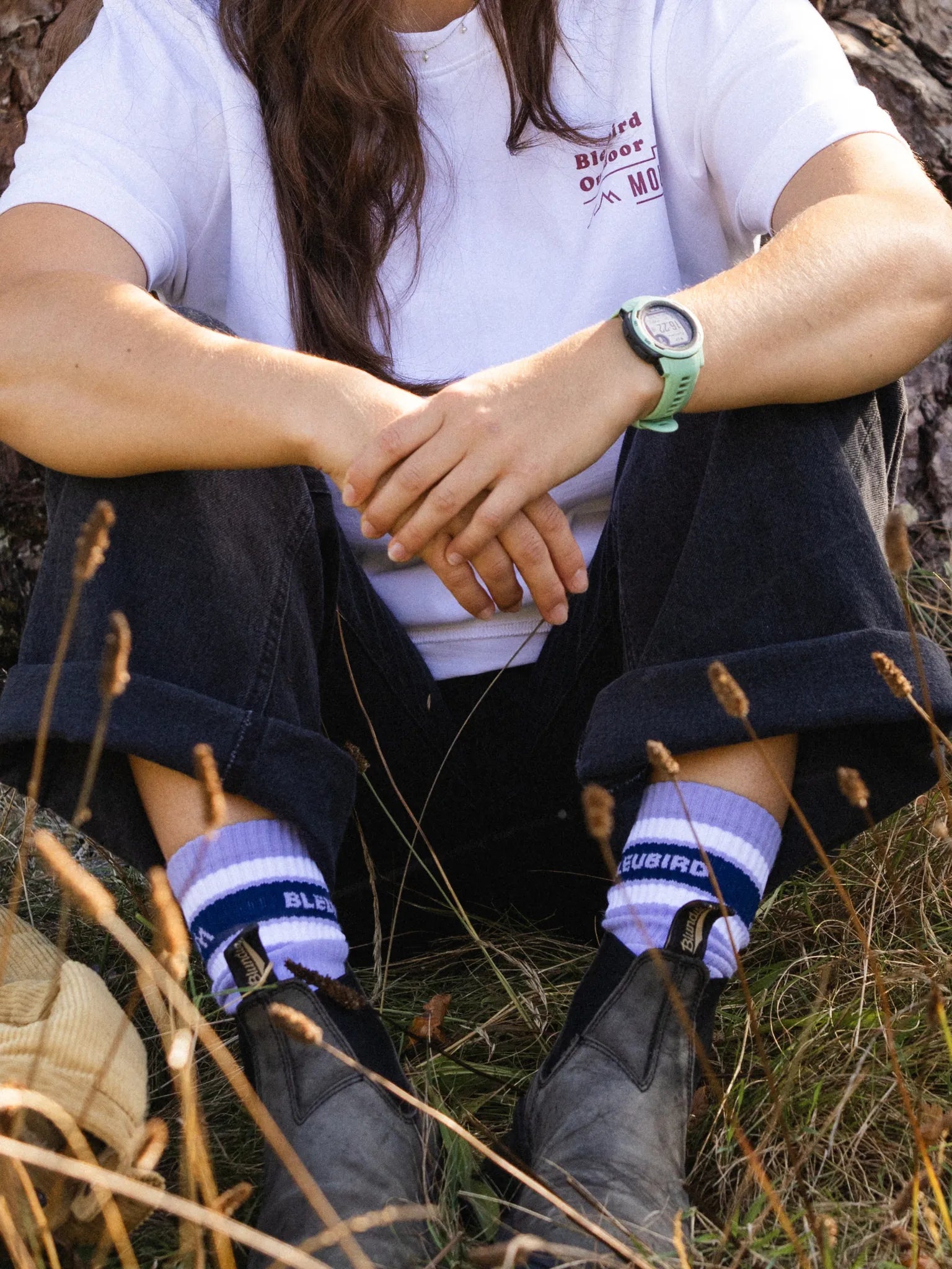 Cruiser Socks - Lavender and Purple