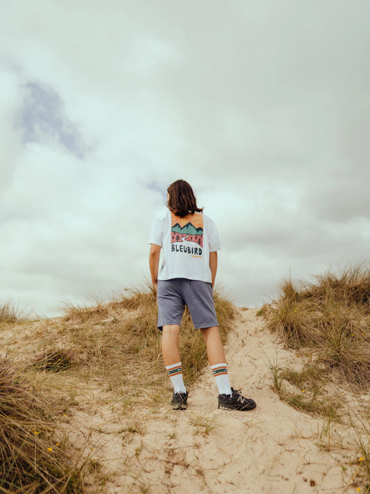 Road Out Cropped Tee - White