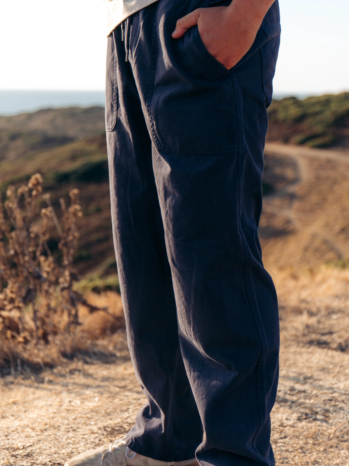 Cove Trousers - Ash Navy