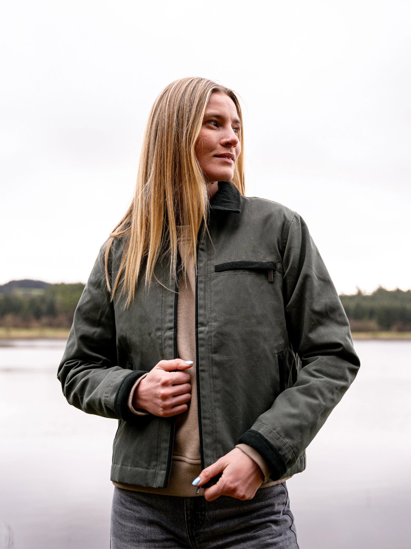 Cypress Jacket - Womens - Washed Forest