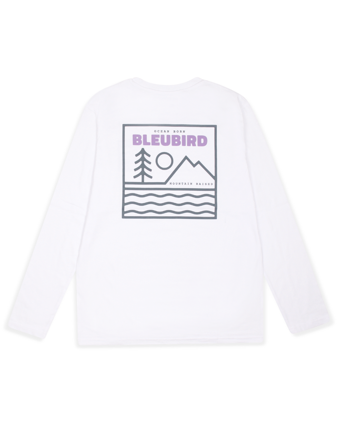 Campout LS Tee - White