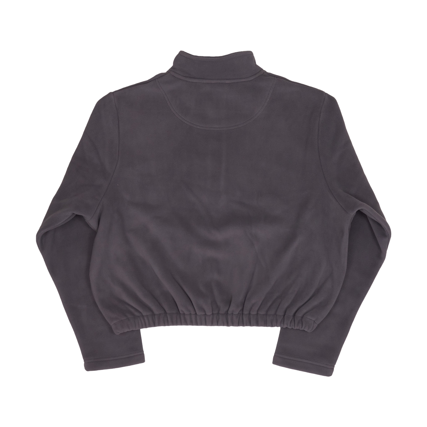 Recycled Cropped Fleece - Graphite