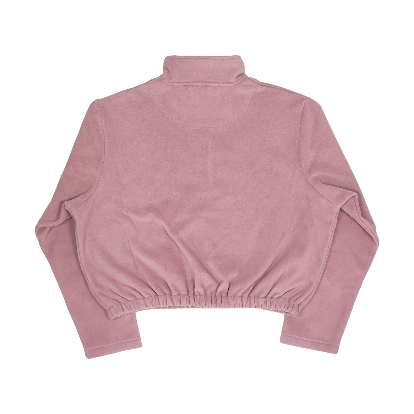 Recycled Cropped Fleece - Dusty Pink