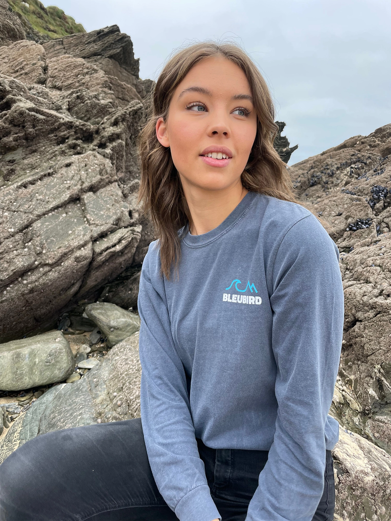 Denim Tides Long Sleeve Tee
