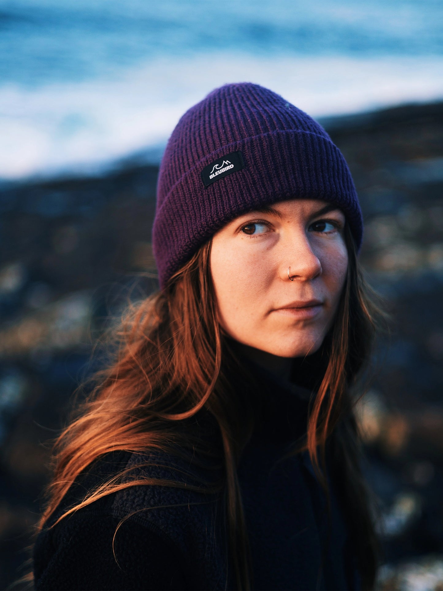 Elements Beanie Recycled - Berry