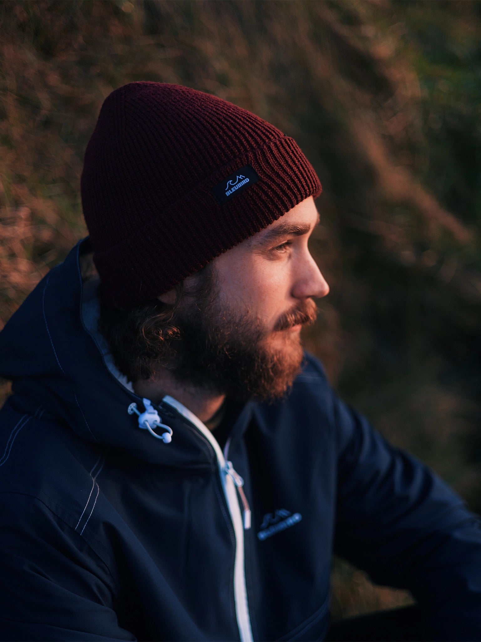 Elements Beanie Recycled - Burgundy