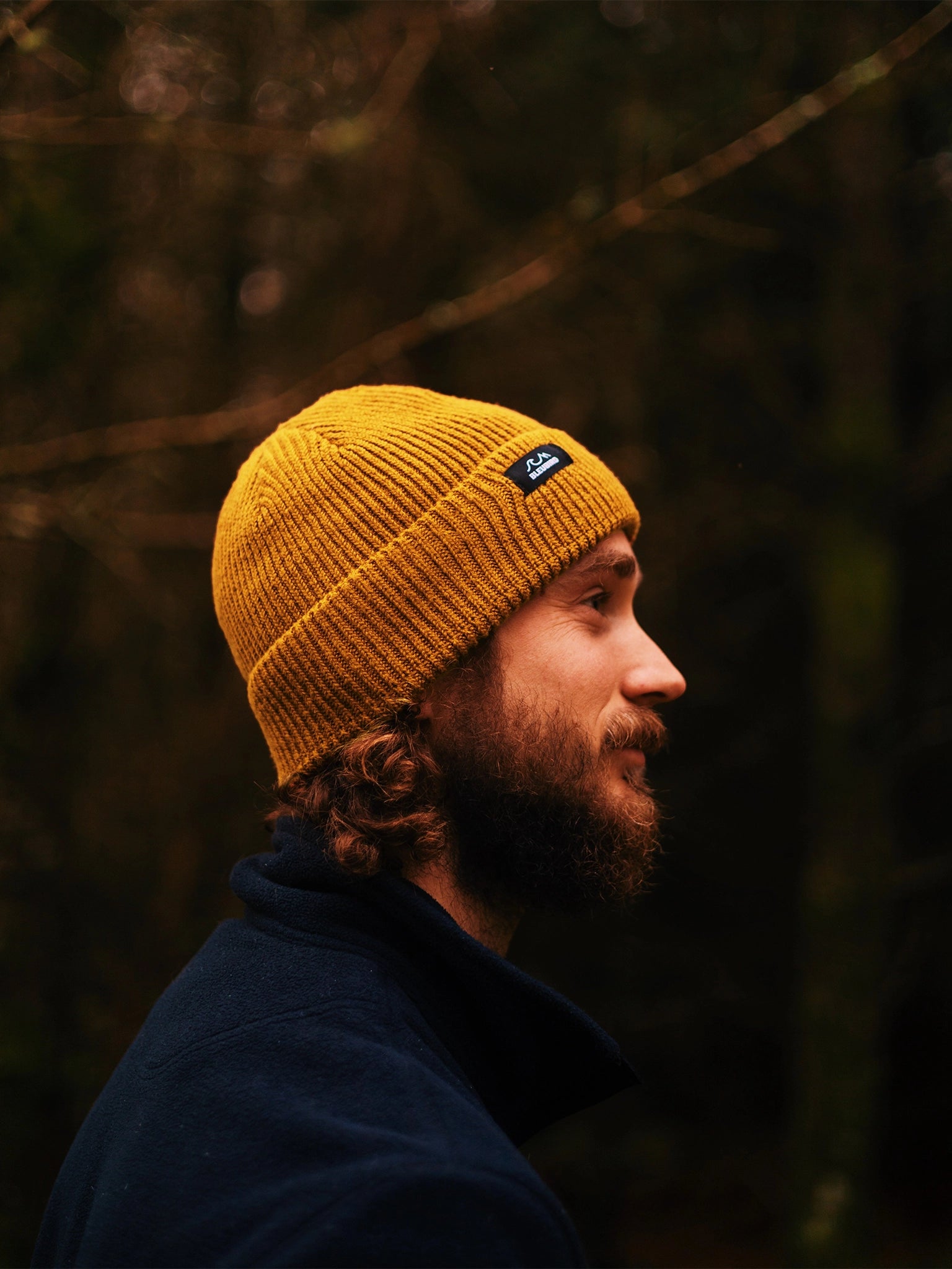 Fisher Beanie Recycled - Yellow